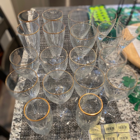 Lennox Encore Gold Crystalware